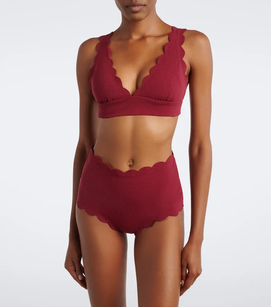 Marysia Santa Monica scalloped bikini bottoms | Thumbnail 2 Marysia Santa Monica scalloped bikini bottoms | Thumbnail 2