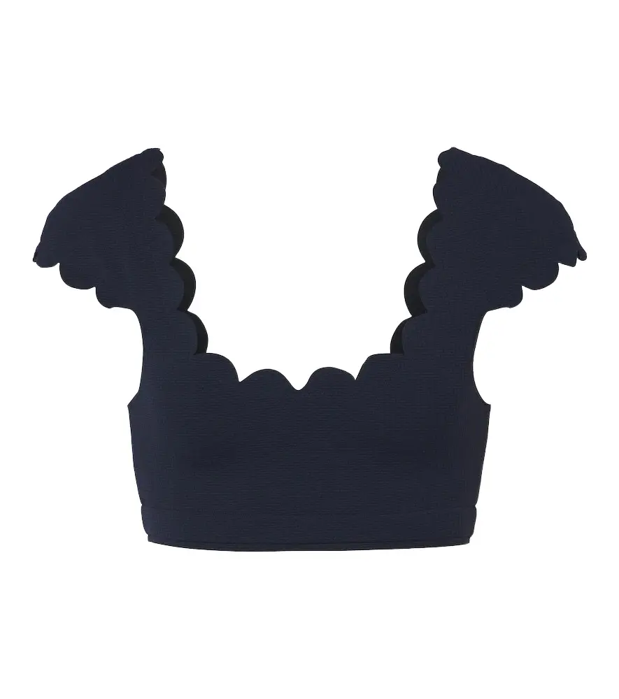 Marysia Mexico scalloped bikini top | Image 1 Marysia Mexico scalloped bikini top | Image 1