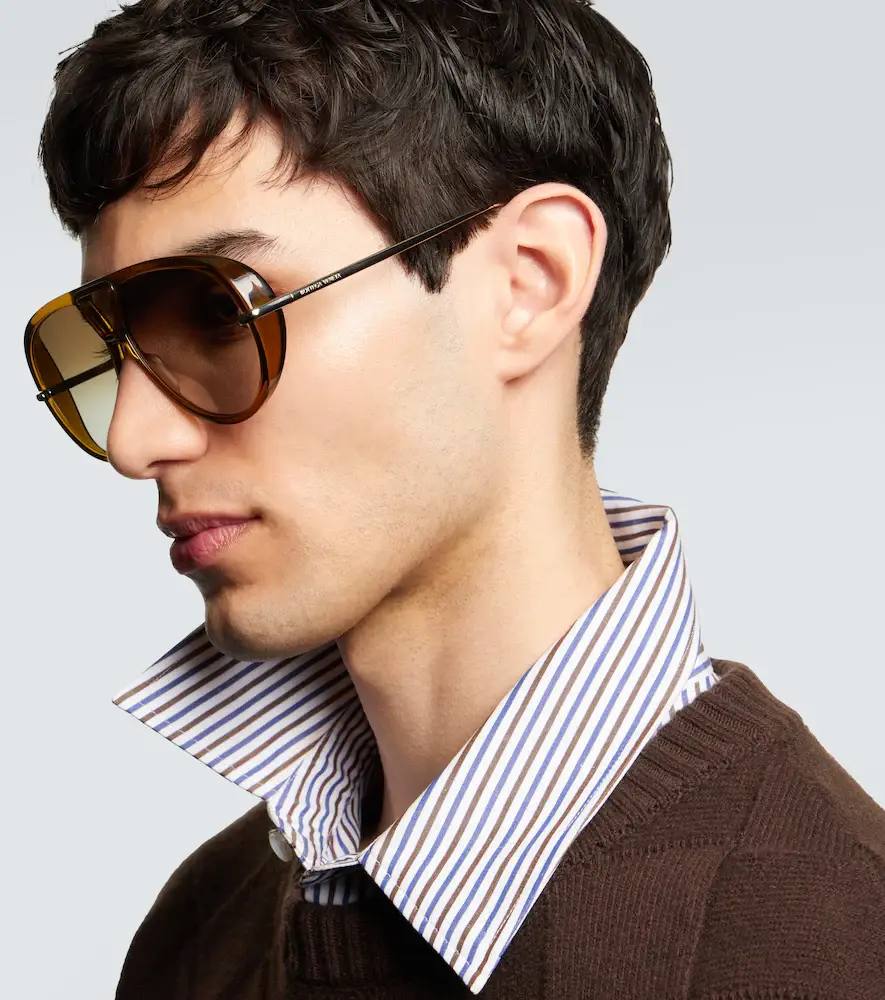 Bottega Veneta Drop aviator sunglasses | Thumbnail 4 Bottega Veneta Drop aviator sunglasses | Thumbnail 4