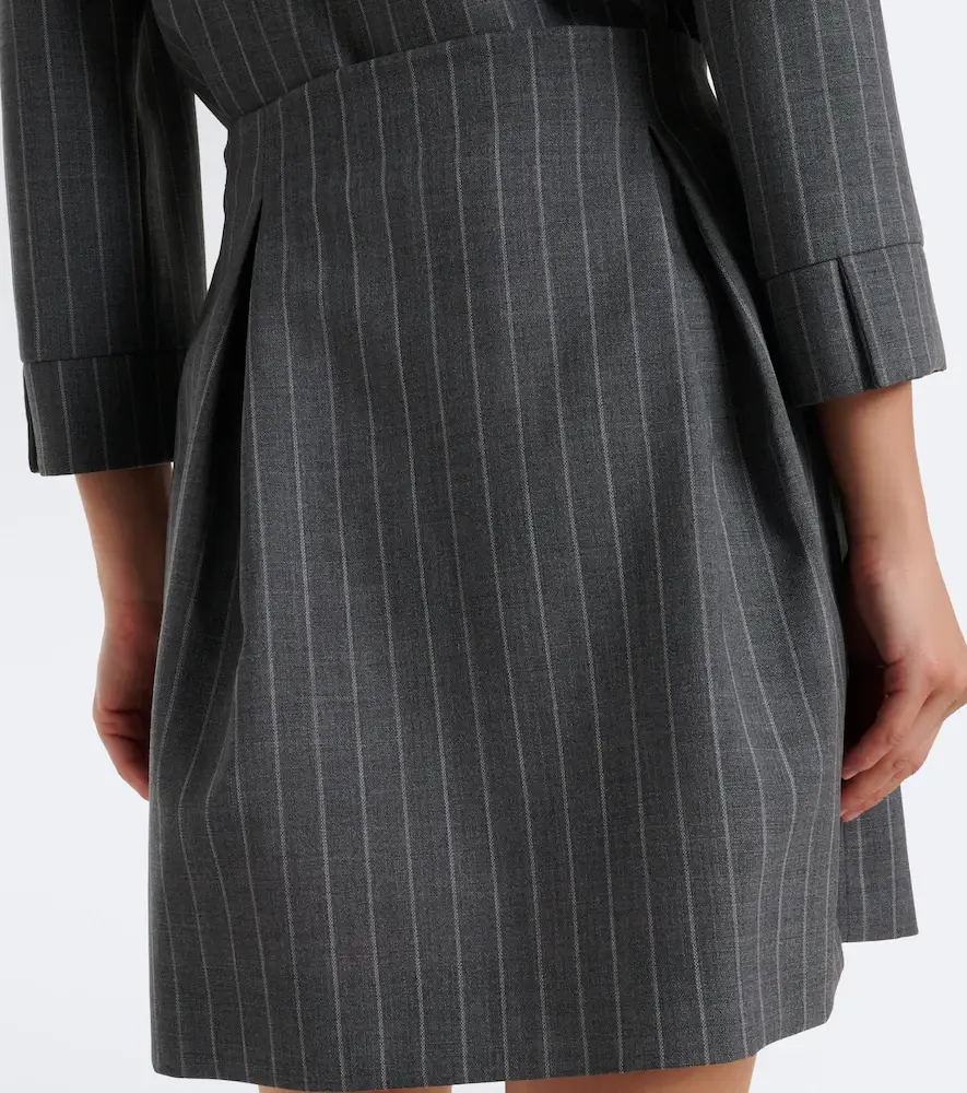 Valentino Garavani Pinstripe virgin wool miniskirt | Thumbnail 5 Valentino Garavani Pinstripe virgin wool miniskirt | Thumbnail 5