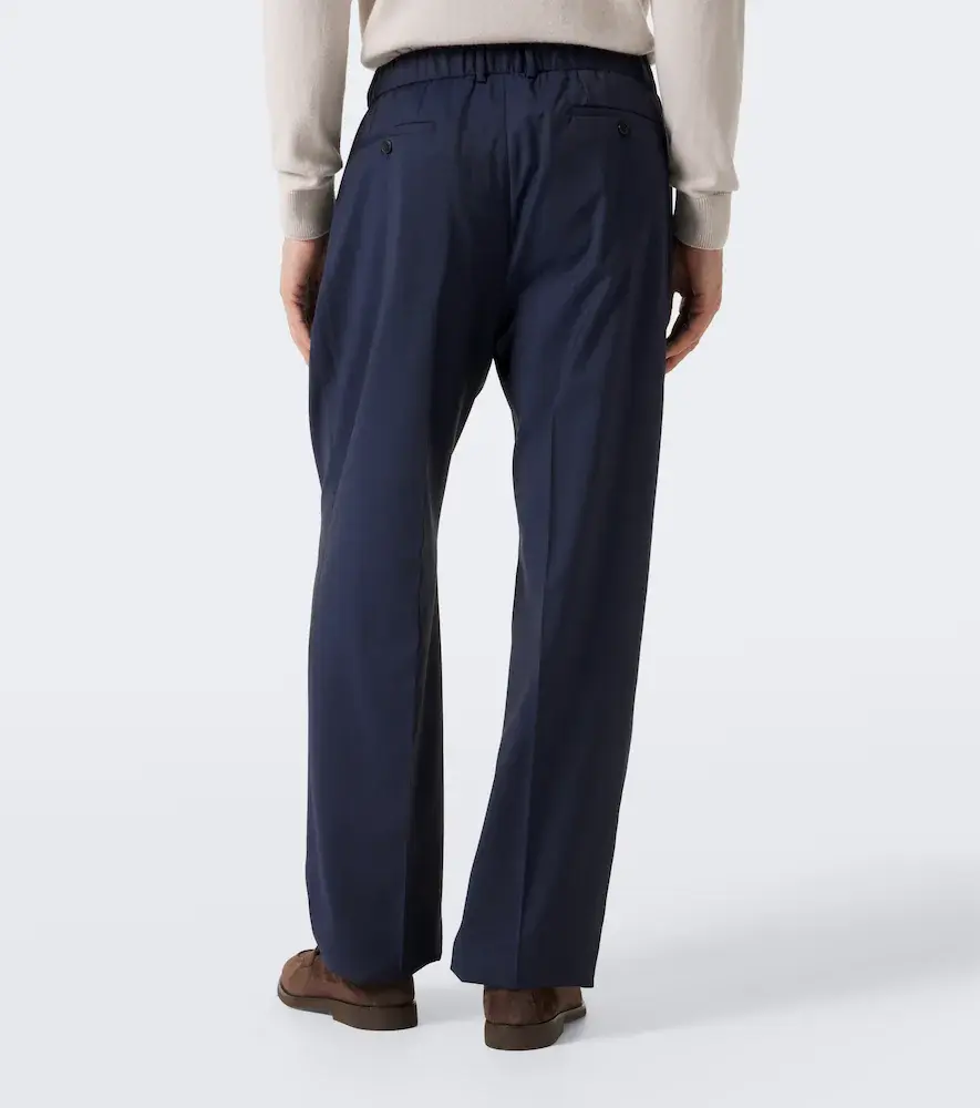 Brioni Bellagio wool straight pants | Thumbnail 4 Brioni Bellagio wool straight pants | Thumbnail 4