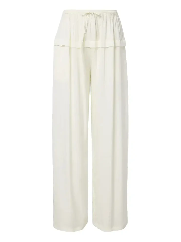 Alaïa Crêpe wide-leg pants
