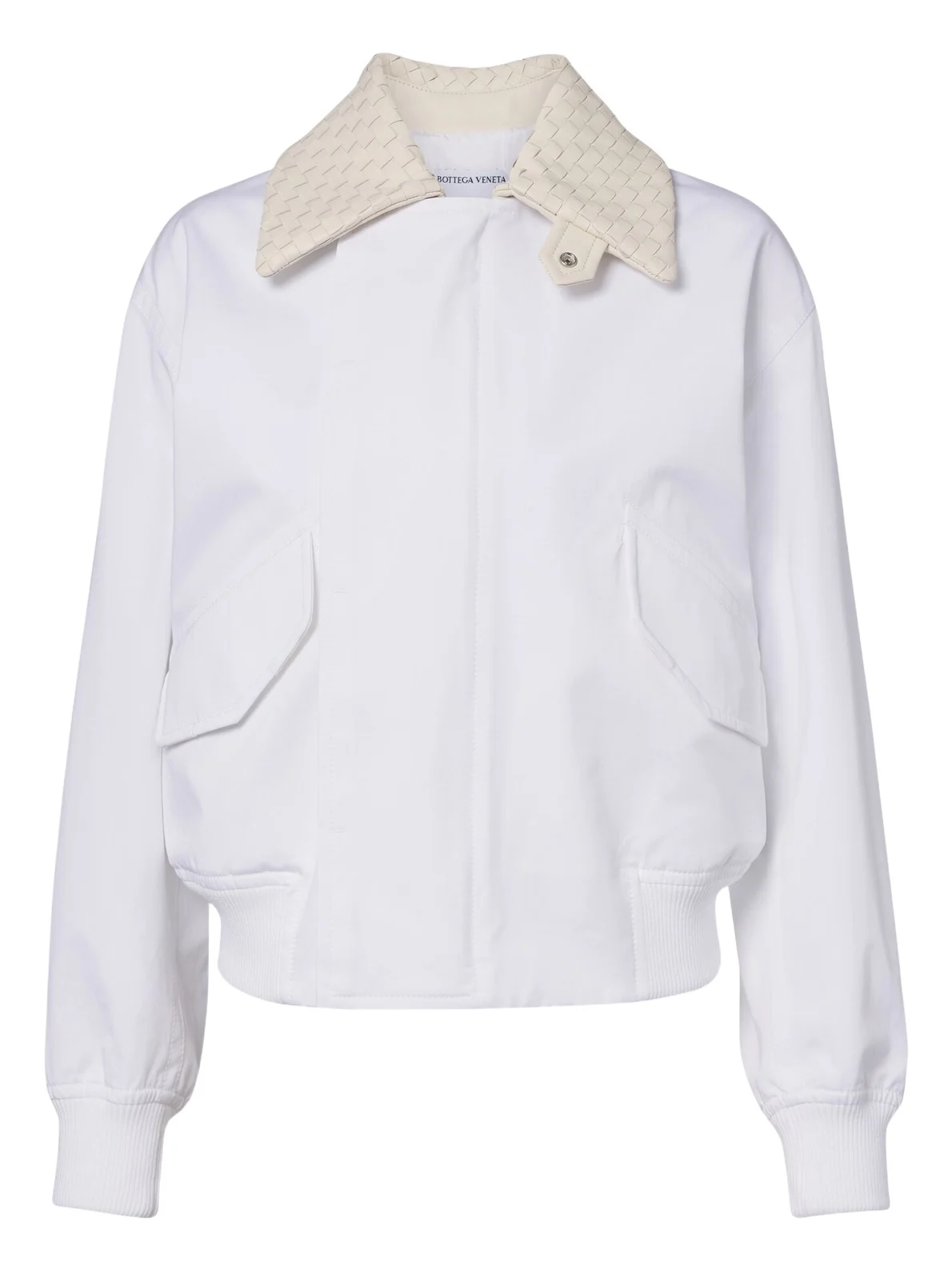 Bottega Veneta Intrecciato cotton blouson jacket