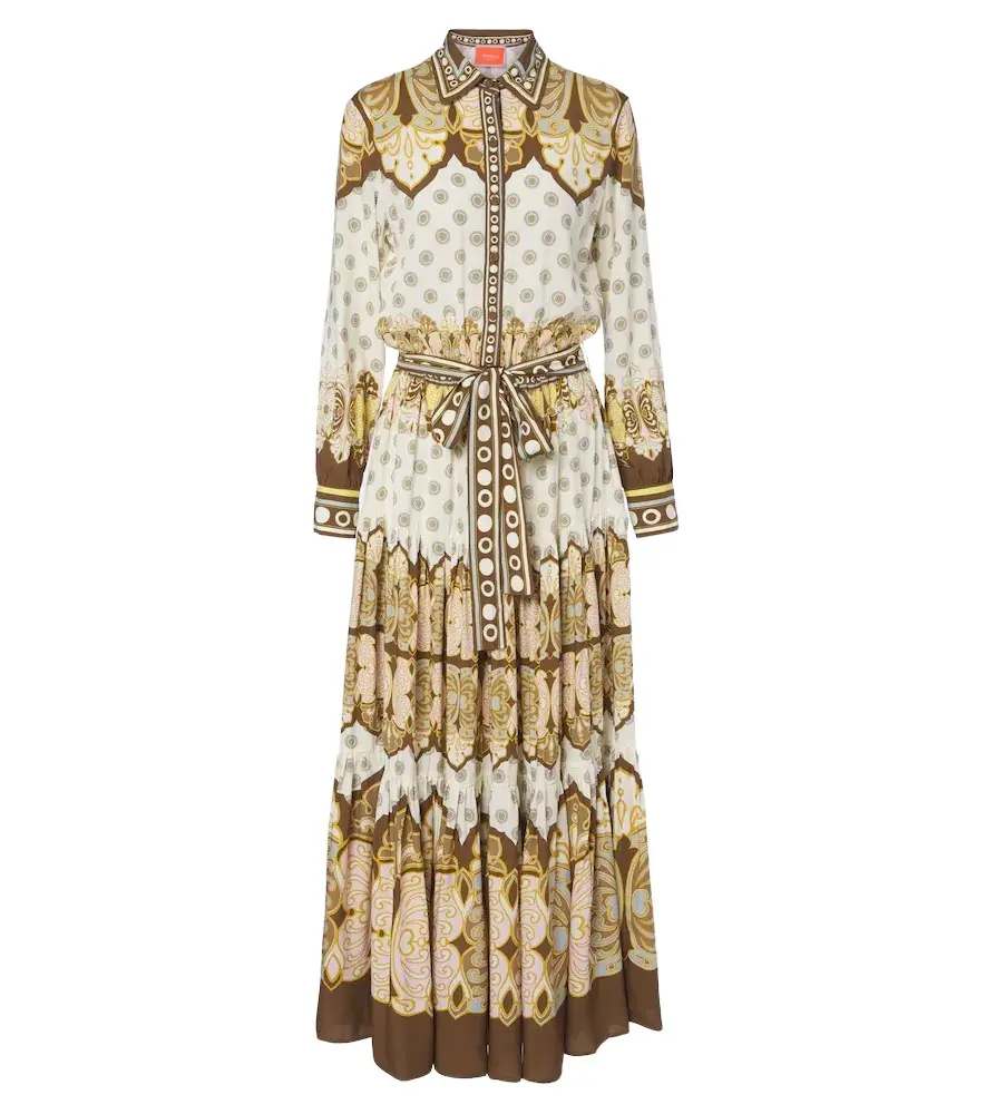 La DoubleJ Bellini printed voile shirt dress | Image 1 La DoubleJ Bellini printed voile shirt dress | Image 1