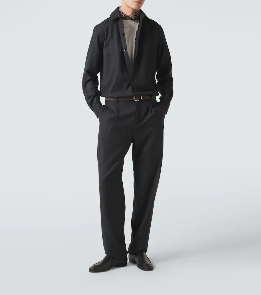 AGNONA Wool wide-leg pants | Thumbnail 4 AGNONA Wool wide-leg pants | Thumbnail 4