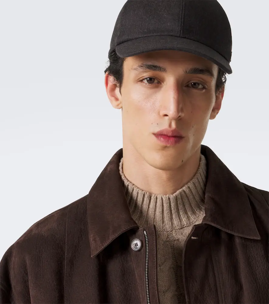 AGNONA Wool baseball cap | Thumbnail 3