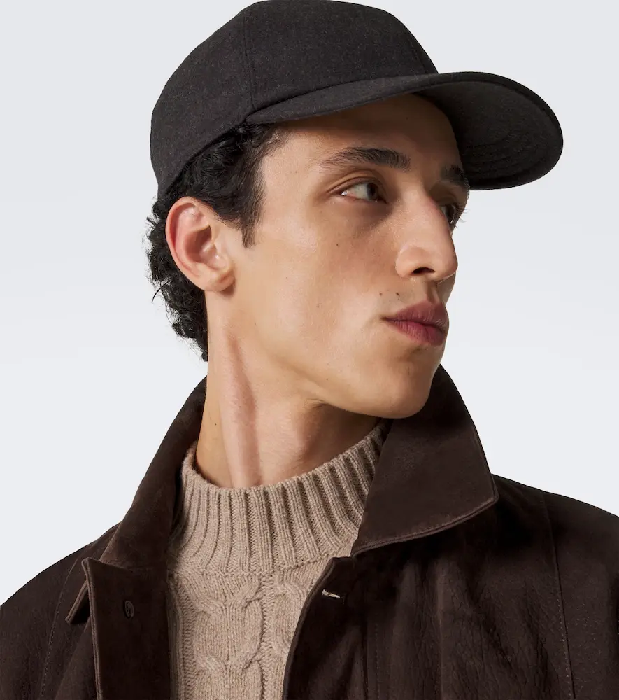 AGNONA Wool baseball cap | Thumbnail 4