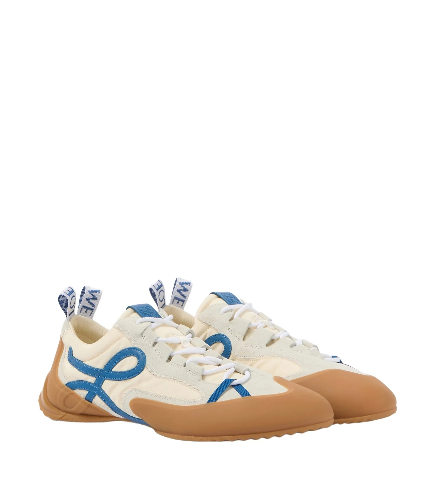 Grip Anagram suede-trimmed sneakers Grip Anagram suede-trimmed sneakers