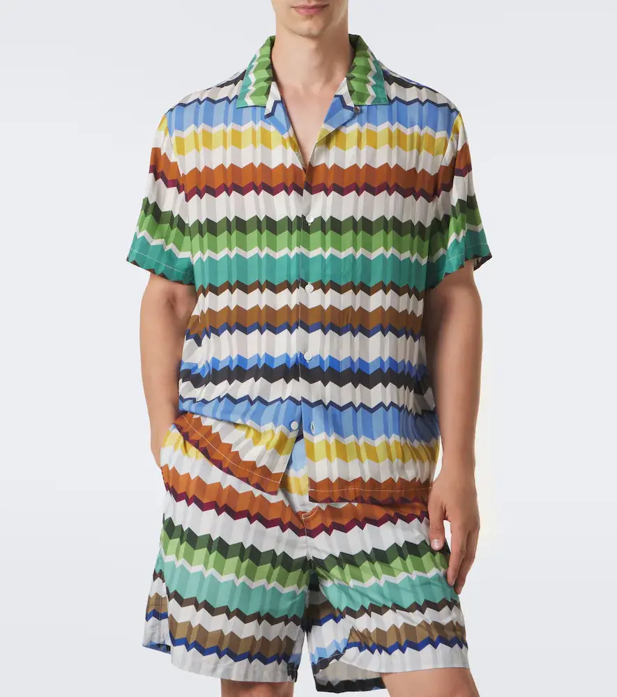Missoni Zigzag bowling shirt | Thumbnail 2