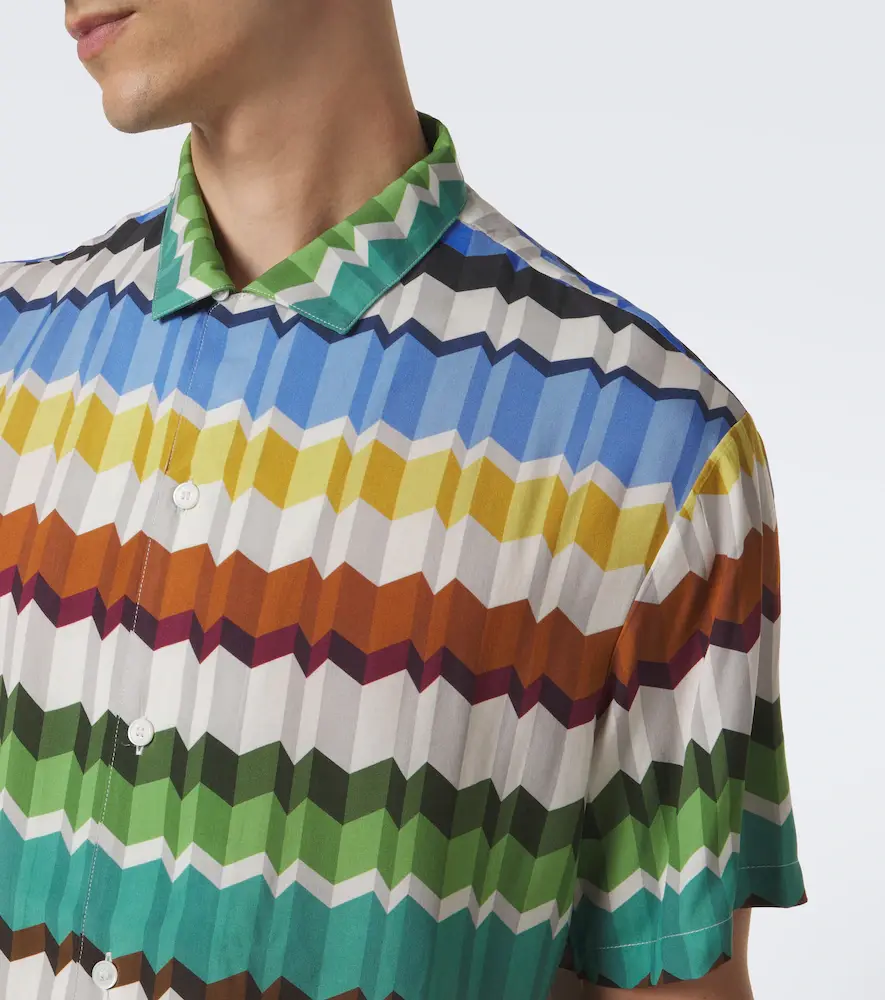 Missoni Zigzag bowling shirt | Thumbnail 3