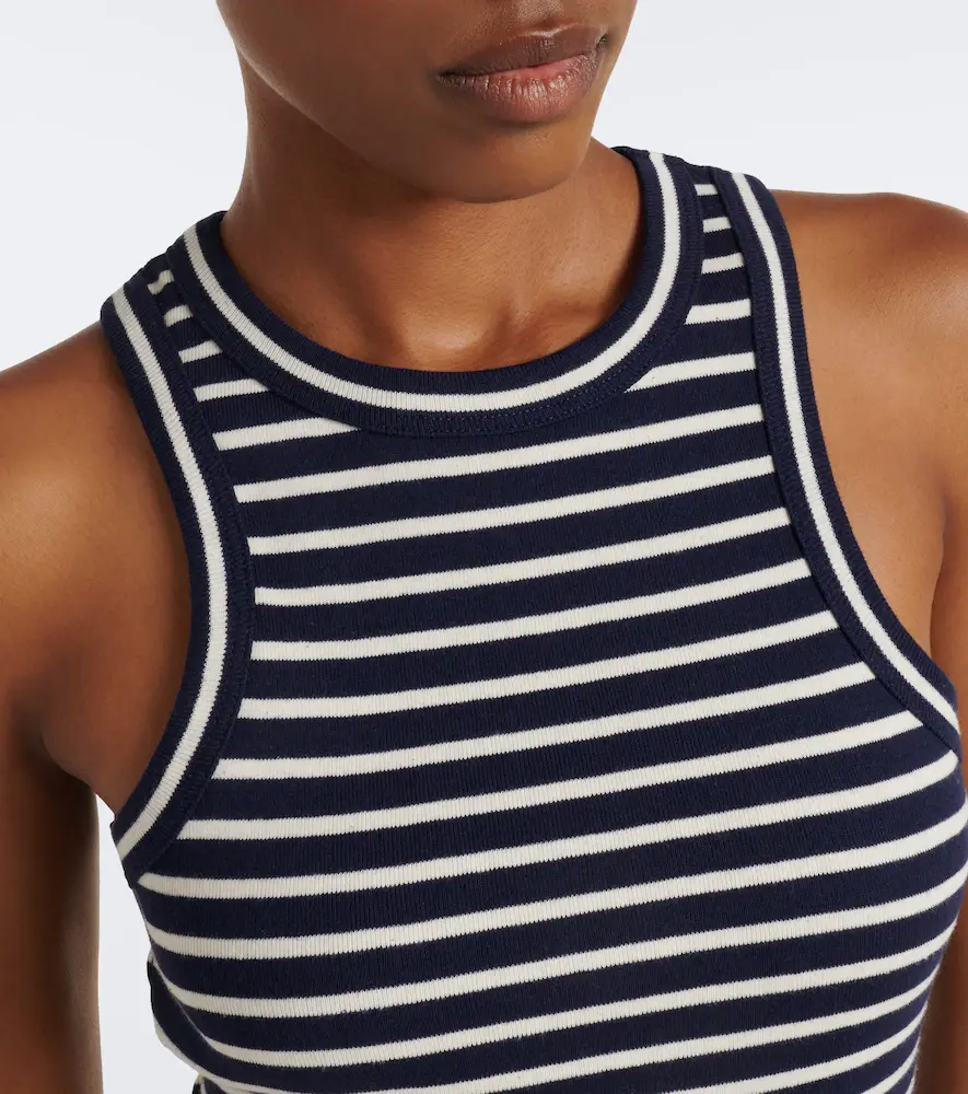 Nili Lotan Hank striped cotton tank top | Thumbnail 2 Nili Lotan Hank striped cotton tank top | Thumbnail 2