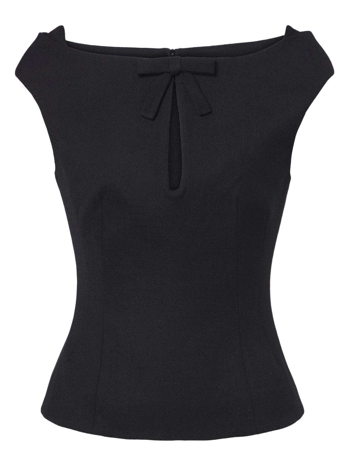 SHUSHU/TONG Bow-detail off-shoulder top