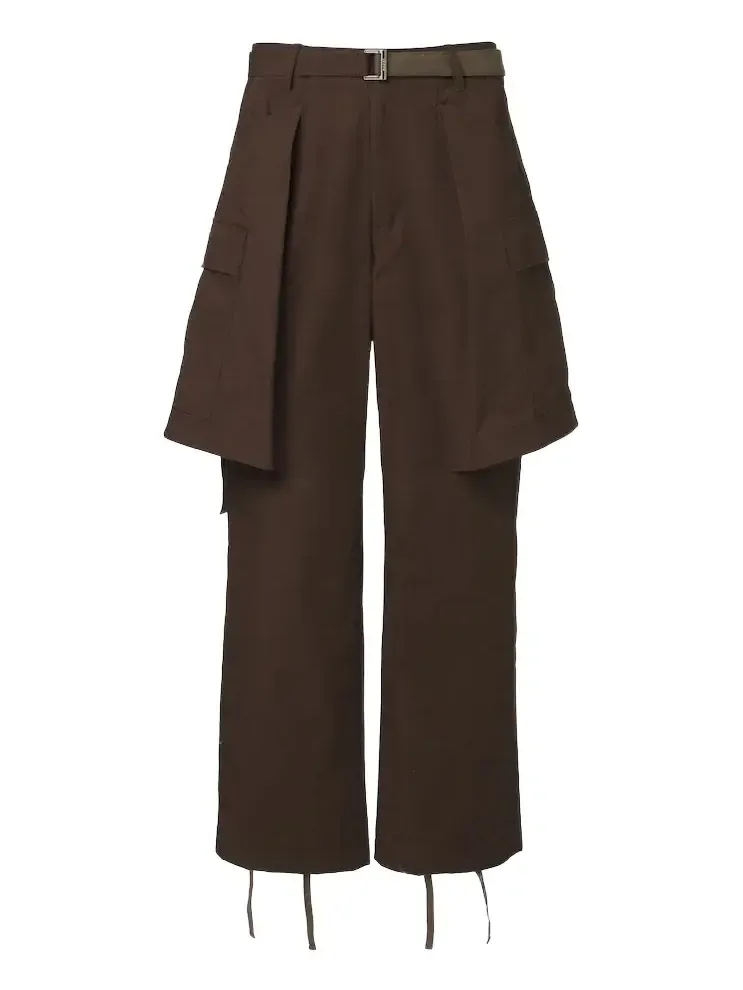 Cotton-blend ripstop cargo pants Cotton-blend ripstop cargo pants