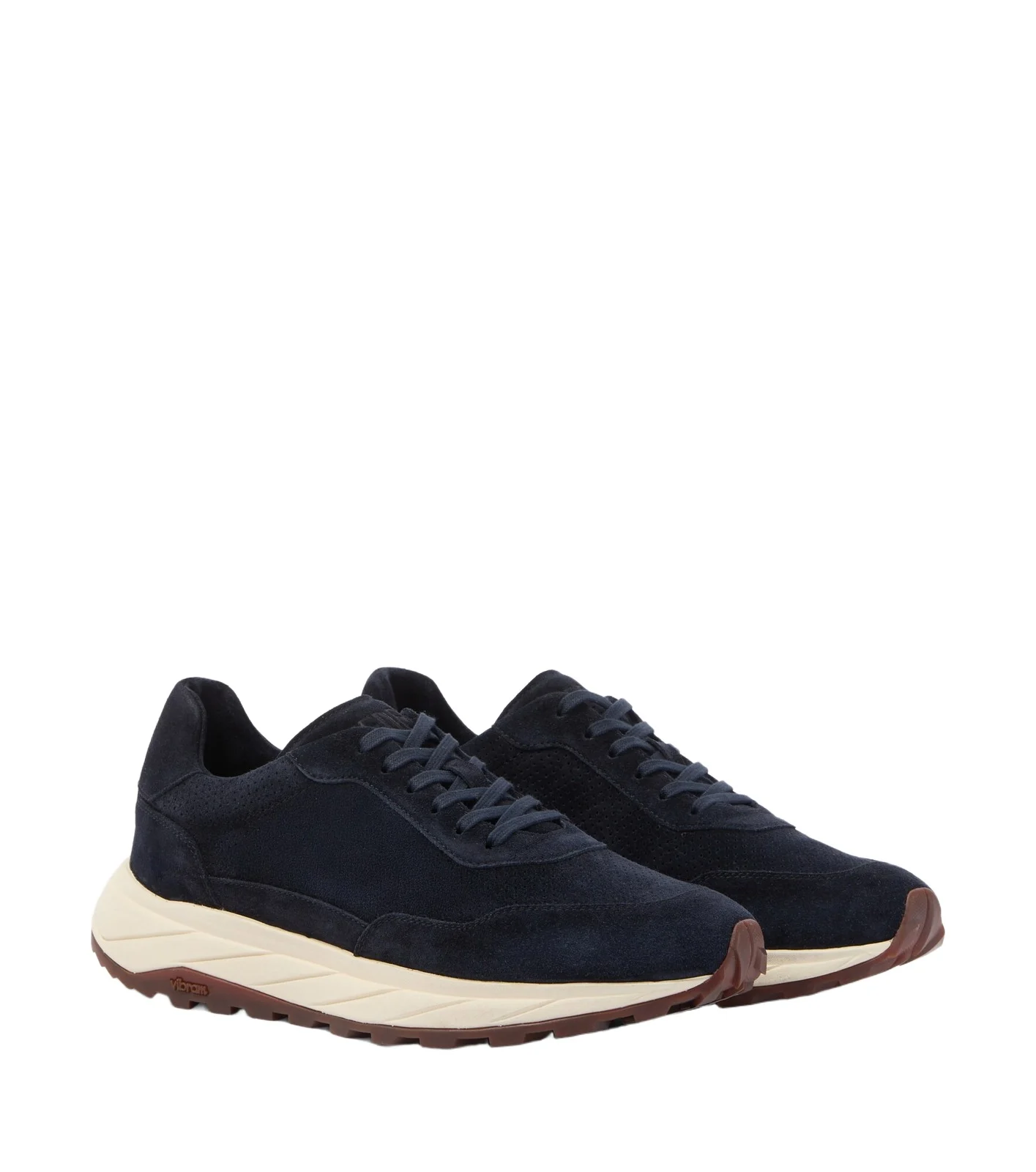 Suede-trimmed sneakers Suede-trimmed sneakers