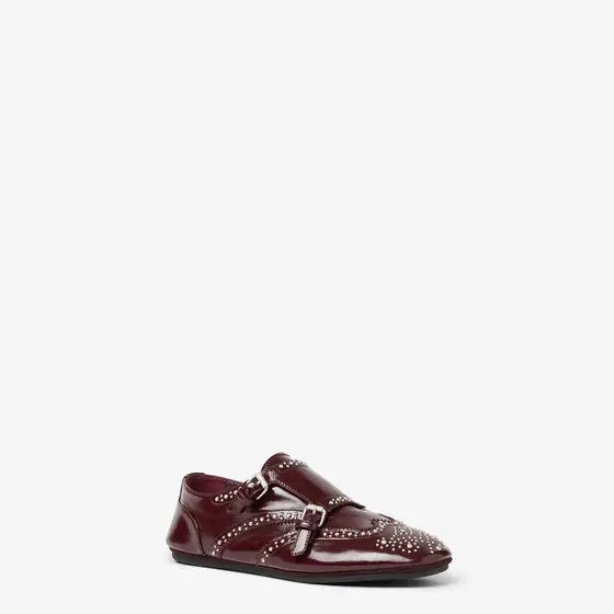 Fendi Stud Leather Double Monk Strap Loafers | Thumbnail 2 Fendi Stud Leather Double Monk Strap Loafers | Thumbnail 2