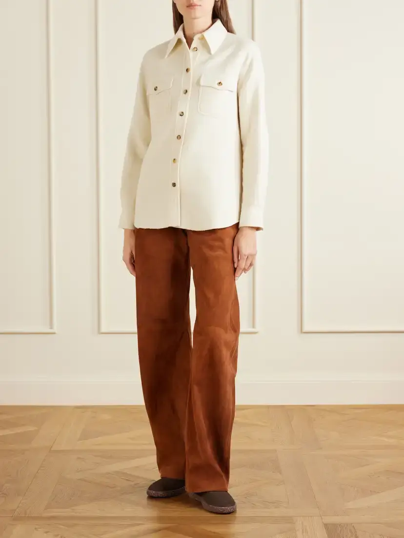 Gabriela Hearst John Austin Cashmere Shirt | Thumbnail 2