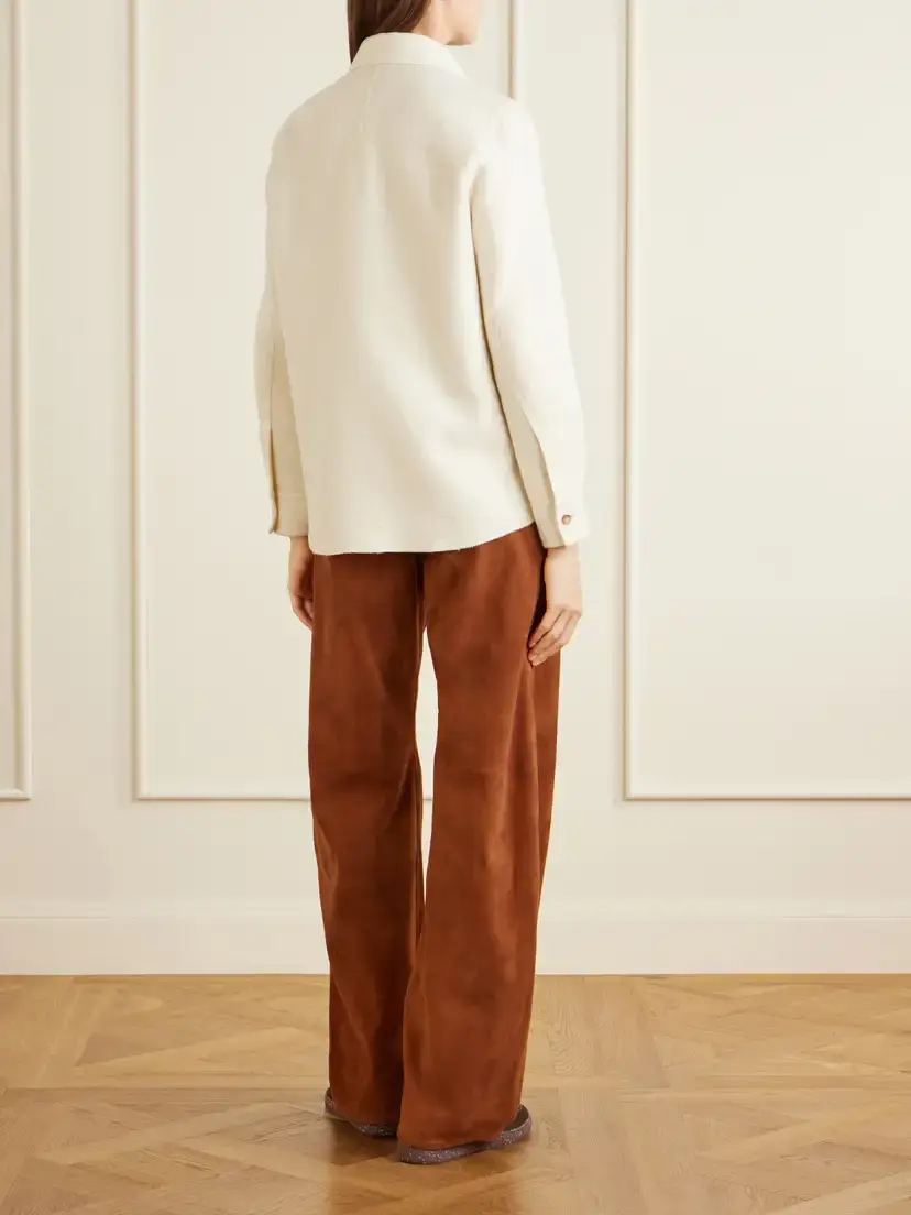 Gabriela Hearst John Austin Cashmere Shirt | Thumbnail 3