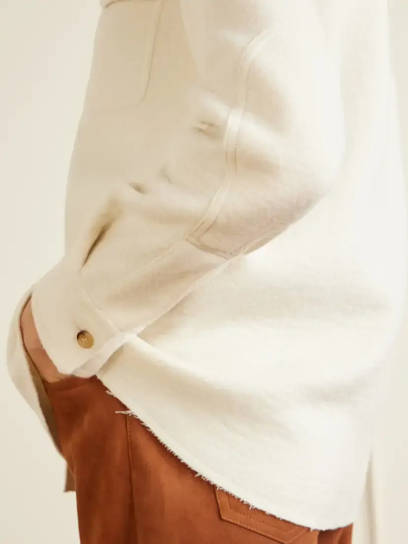 Gabriela Hearst John Austin Cashmere Shirt | Thumbnail 5