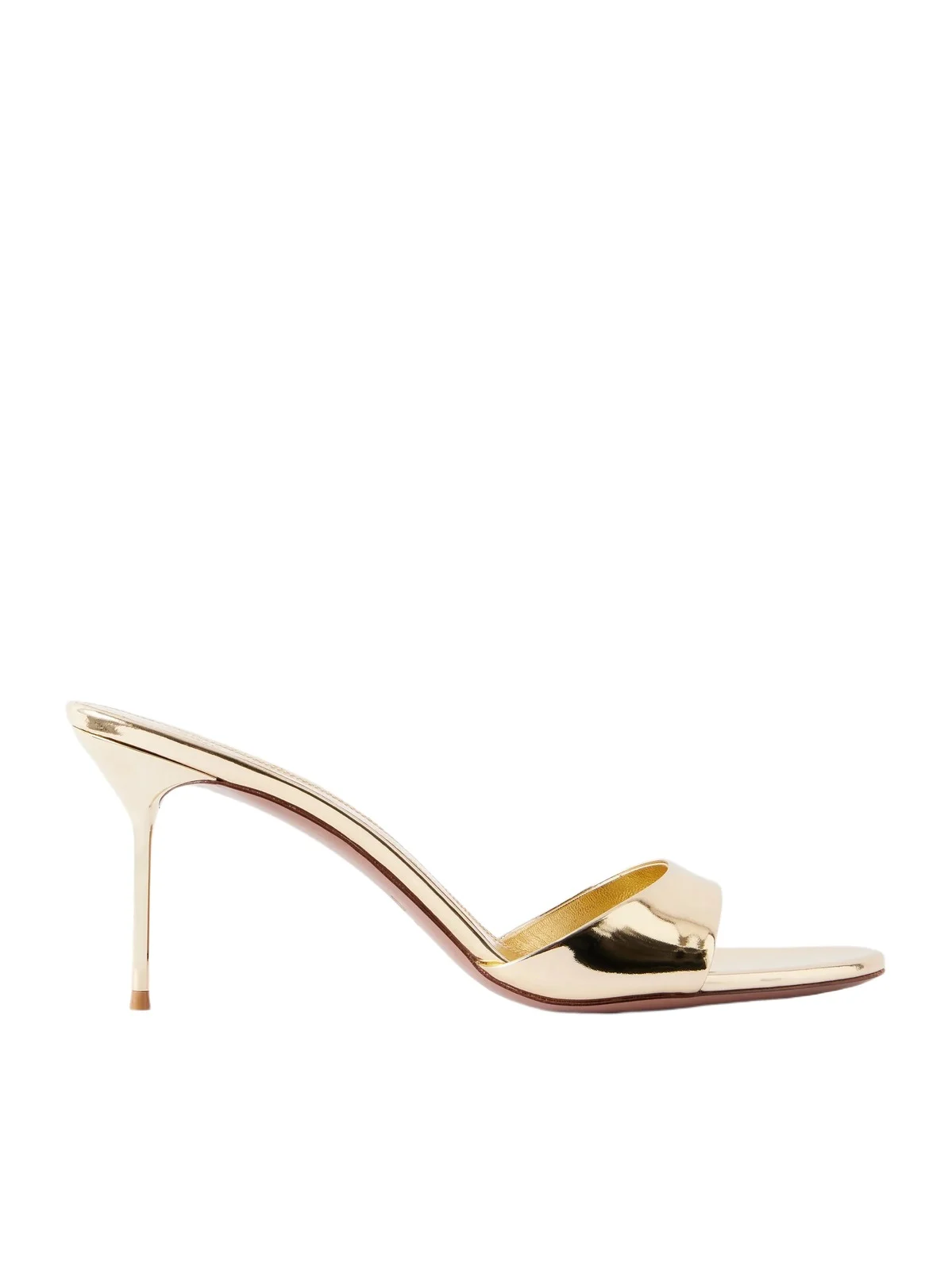 Lidia 70 Metallic Leather Sandals Lidia 70 Metallic Leather Sandals