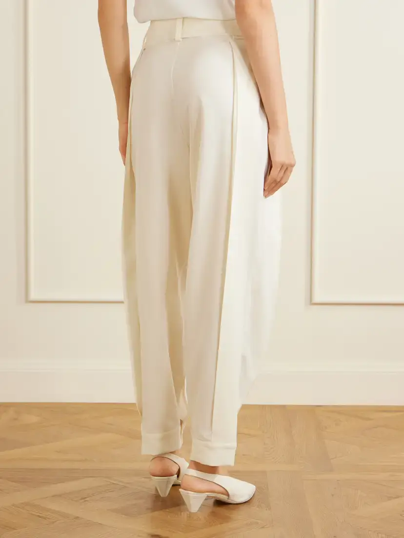 Sharon Wauchob Clio Belted Wool Straight-leg Pants | Thumbnail 3 Sharon Wauchob Clio Belted Wool Straight-leg Pants | Thumbnail 3