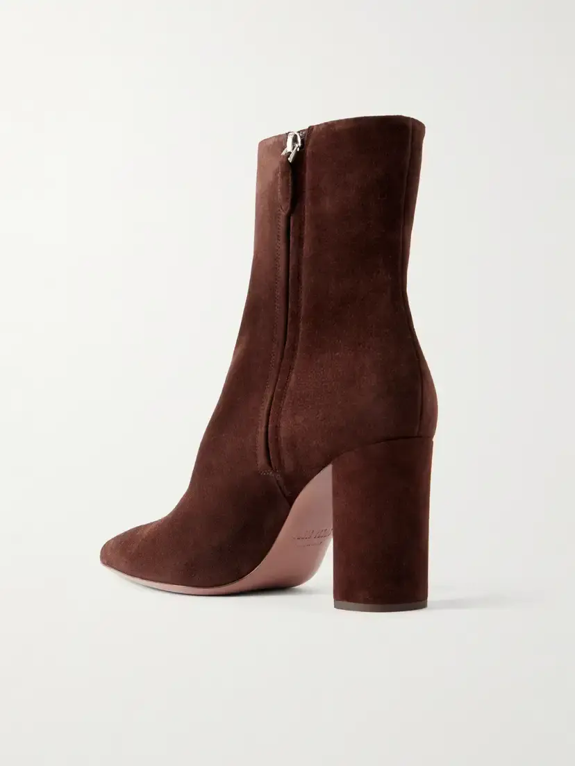 Paris Texas Anja 85 Suede Ankle Boots | Thumbnail 3