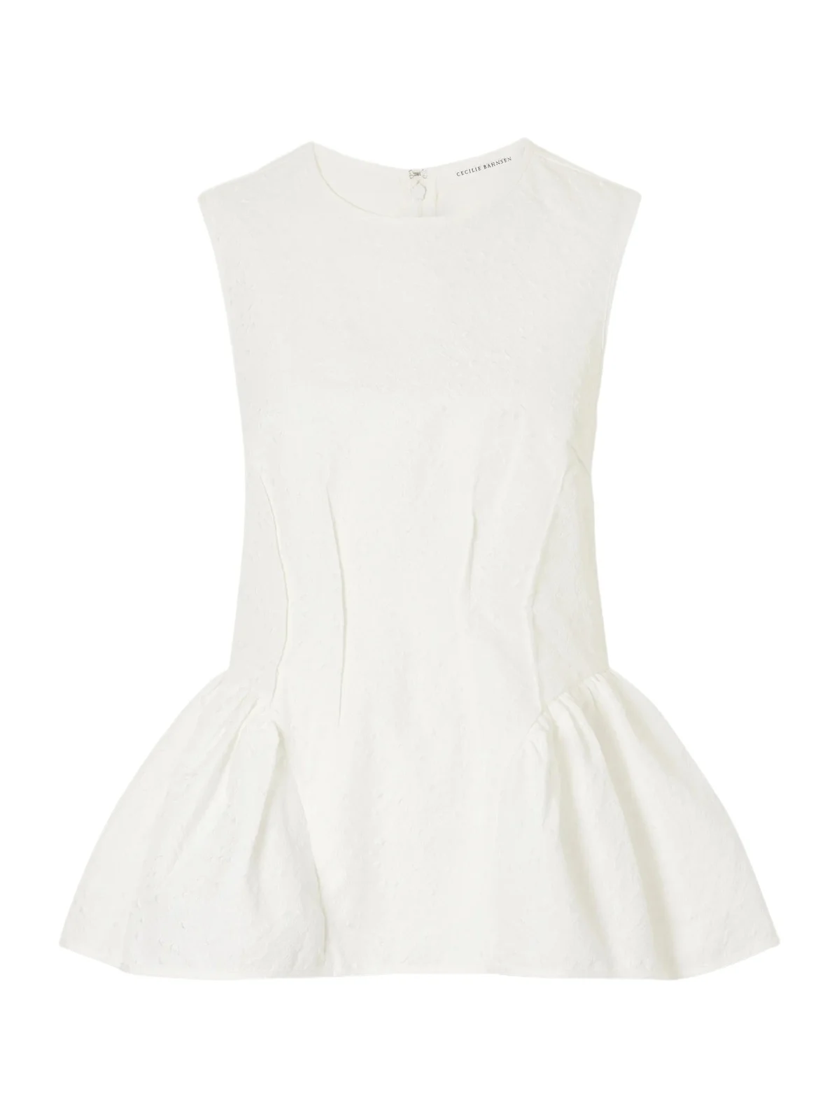 Cbdaimi Cotton-blend Matelassé Blouse Cbdaimi Cotton-blend Matelassé Blouse