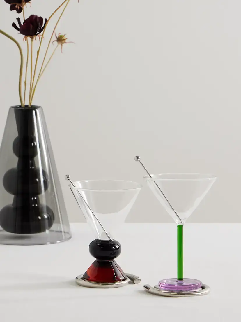 Sophie Lou Jacobsen + Ghia Totem Set Of Two Glasses | Thumbnail 2 Sophie Lou Jacobsen + Ghia Totem Set Of Two Glasses | Thumbnail 2