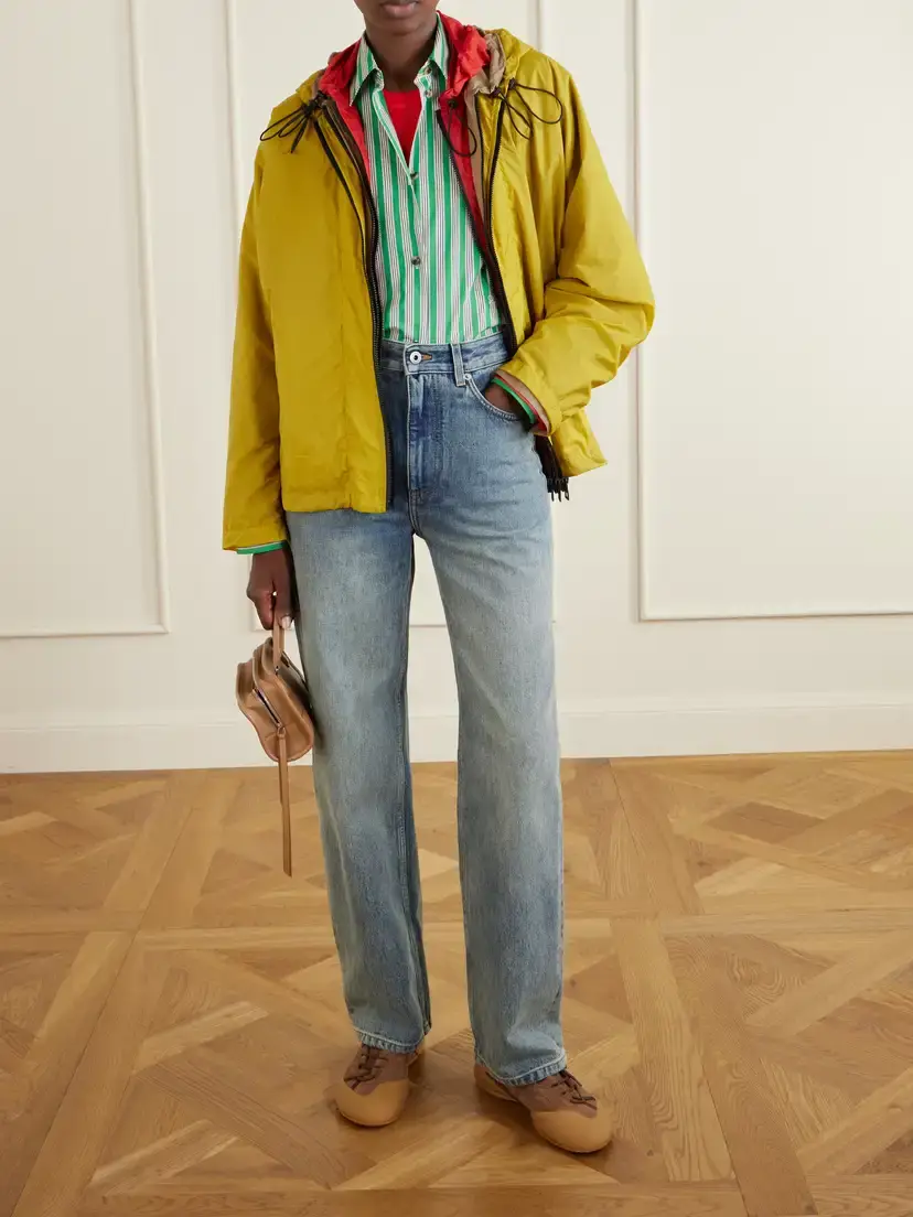Loewe Layered Hooded Shell Jacket | Thumbnail 2 Loewe Layered Hooded Shell Jacket | Thumbnail 2