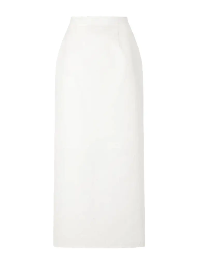 Cecilie Bahnsen Cbuka Cotton-blend Matelassé Midi Skirt | Image 1 Cecilie Bahnsen Cbuka Cotton-blend Matelassé Midi Skirt | Image 1