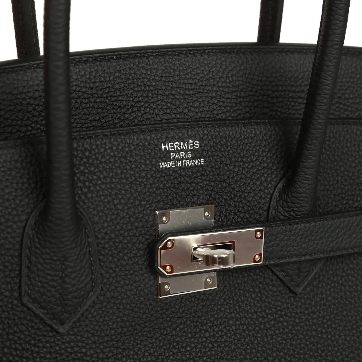 HERMÈS Hermes Birkin 35 Black Togo Palladium Hardware | Thumbnail 7
