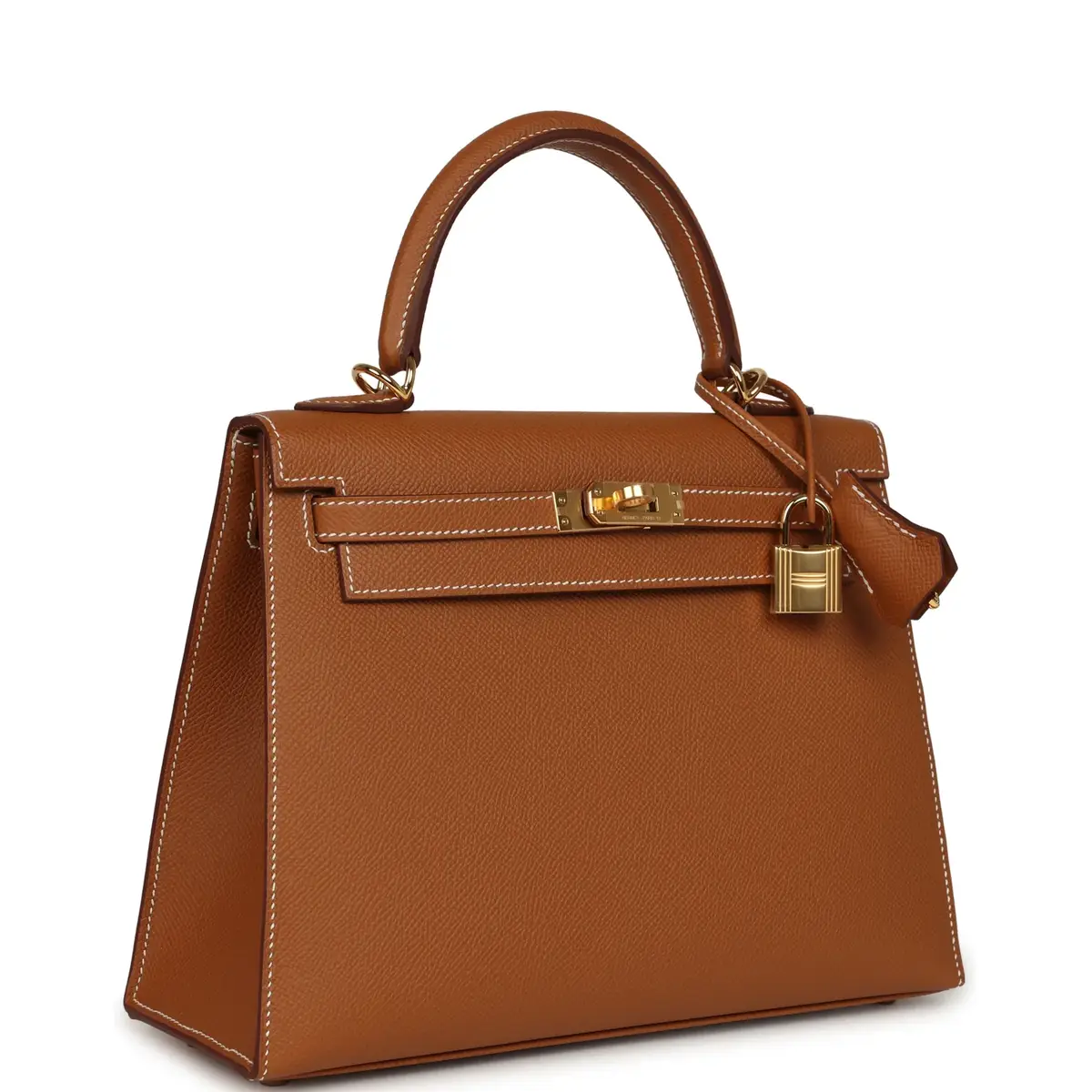 HERMÈS Hermes Kelly Sellier 25 Gold Epsom Gold Hardware | Thumbnail 2 HERMÈS Hermes Kelly Sellier 25 Gold Epsom Gold Hardware | Thumbnail 2
