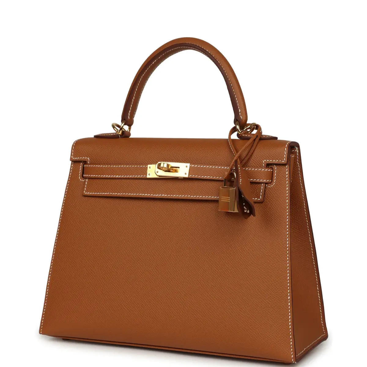 HERMÈS Hermes Kelly Sellier 25 Gold Epsom Gold Hardware | Thumbnail 5 HERMÈS Hermes Kelly Sellier 25 Gold Epsom Gold Hardware | Thumbnail 5