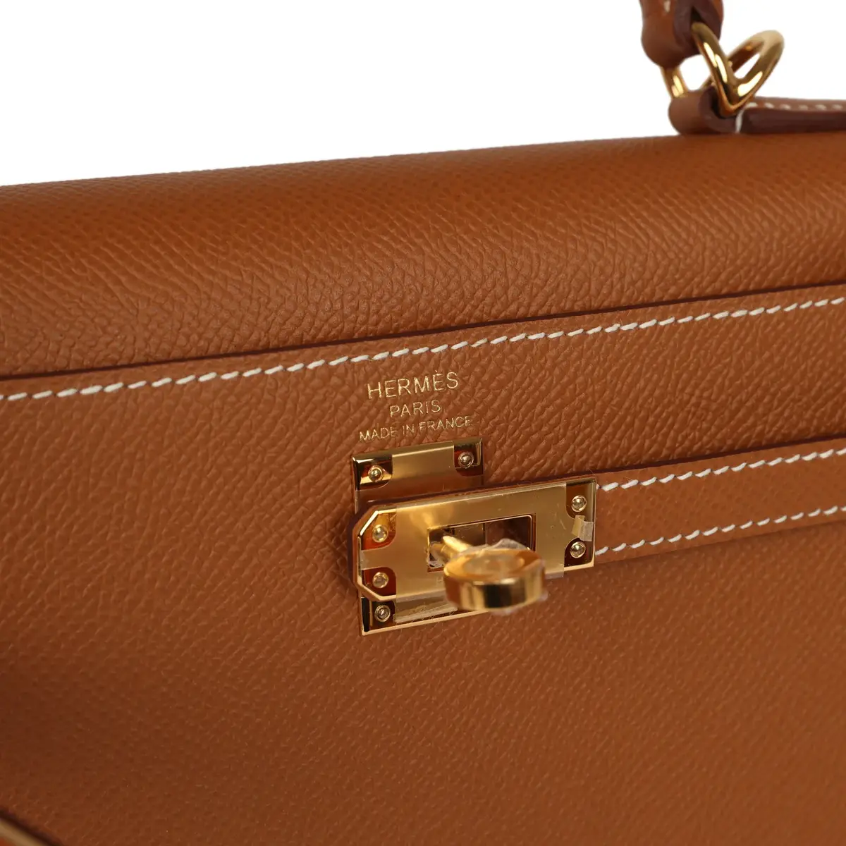 HERMÈS Hermes Kelly Sellier 25 Gold Epsom Gold Hardware | Thumbnail 7 HERMÈS Hermes Kelly Sellier 25 Gold Epsom Gold Hardware | Thumbnail 7