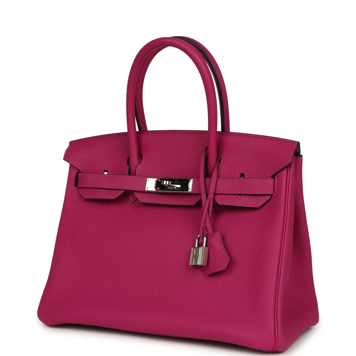 HERMÈS Pre-owned Hermes Birkin 30 Rose Poupre Togo Palladium Hardware | Thumbnail 5 HERMÈS Pre-owned Hermes Birkin 30 Rose Poupre Togo Palladium Hardware | Thumbnail 5