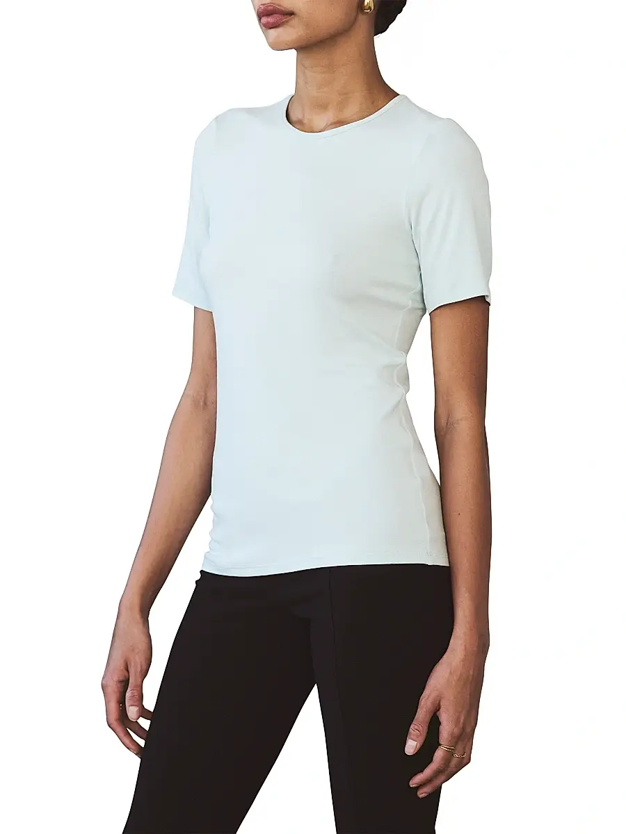 Artemis Diciero Women's Giselle Knit T-Shirt | Thumbnail 5 Artemis Diciero Women's Giselle Knit T-Shirt | Thumbnail 5