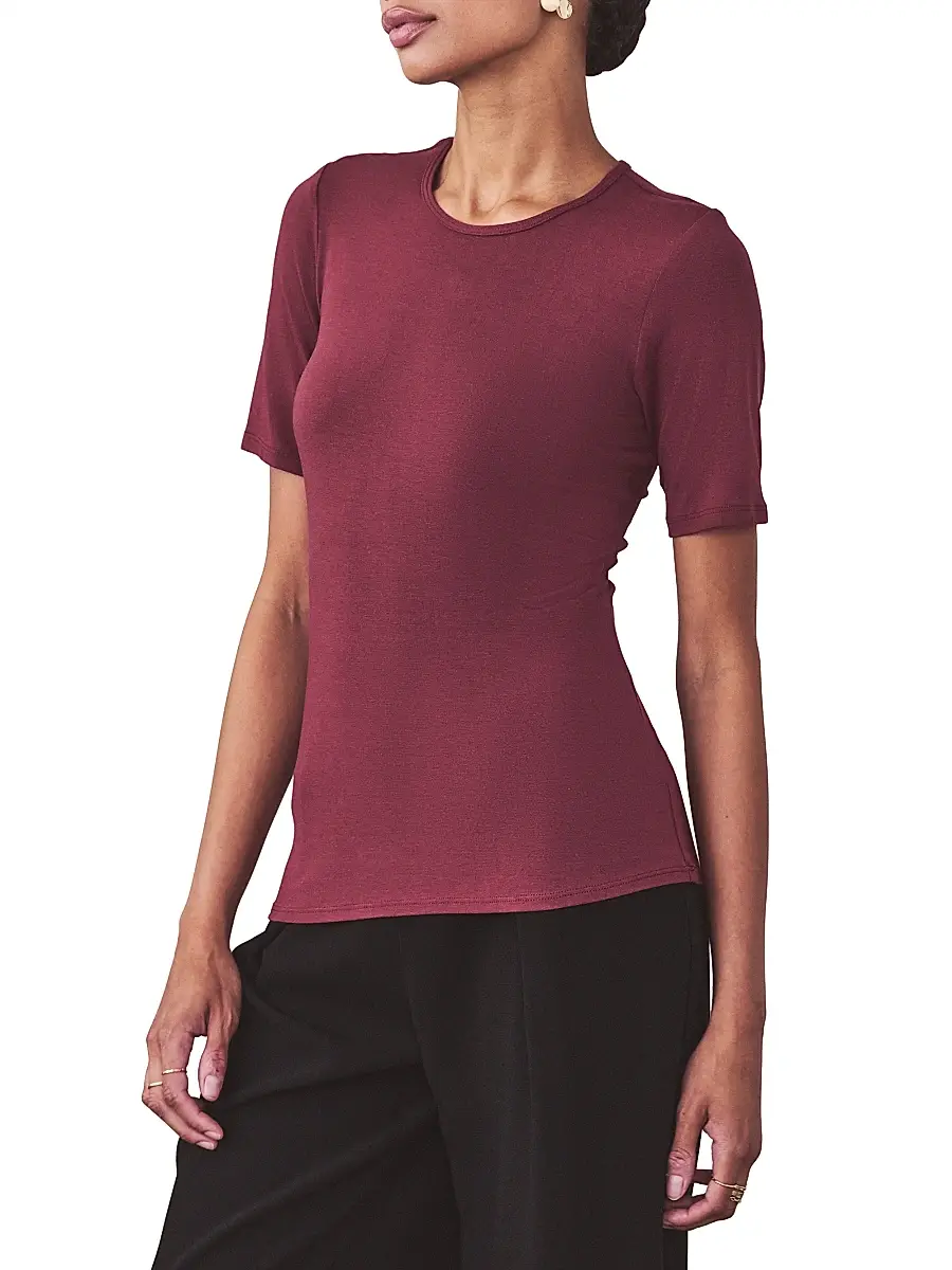 Artemis Diciero Women's Giselle Crewneck T-Shirt | Thumbnail 4 Artemis Diciero Women's Giselle Crewneck T-Shirt | Thumbnail 4