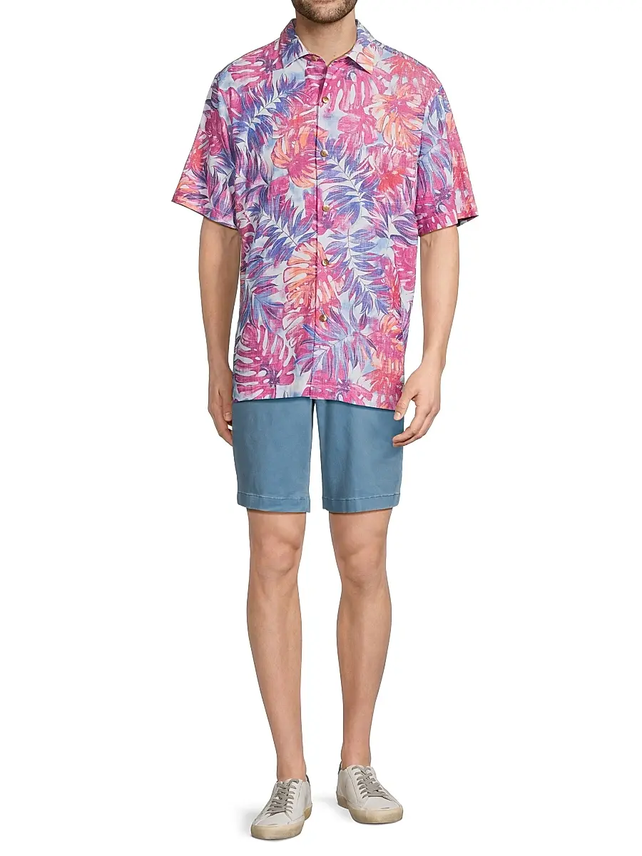 Tommy Bahama Men's Coastal Cool Frond Fiesta Shirt | Thumbnail 2