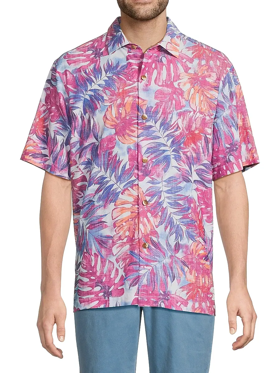 Tommy Bahama Men's Coastal Cool Frond Fiesta Shirt | Thumbnail 3
