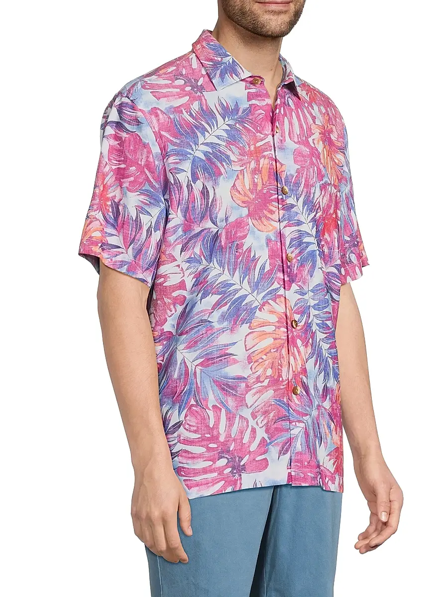 Tommy Bahama Men's Coastal Cool Frond Fiesta Shirt | Thumbnail 4