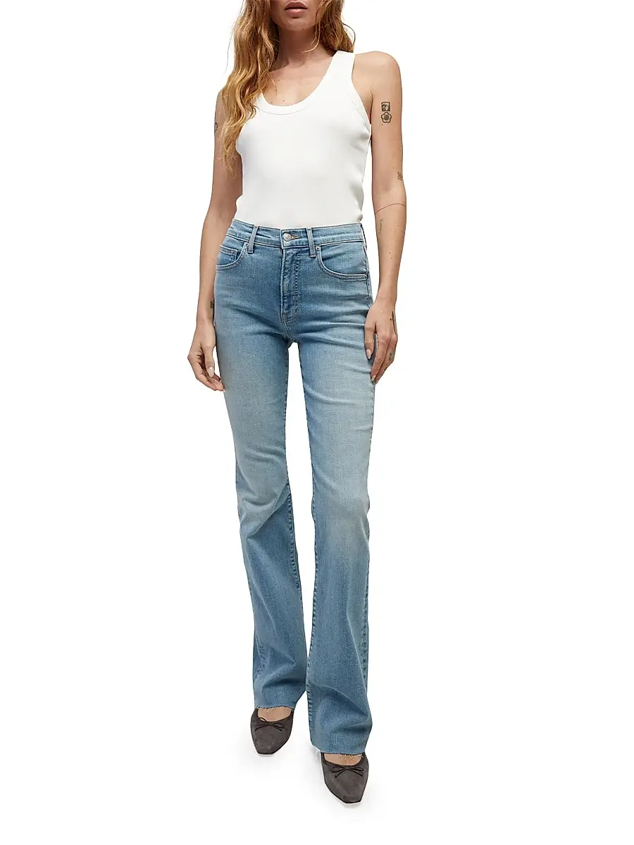 Veronica Beard Women's Birke Cotton-Blend Tank | Thumbnail 2