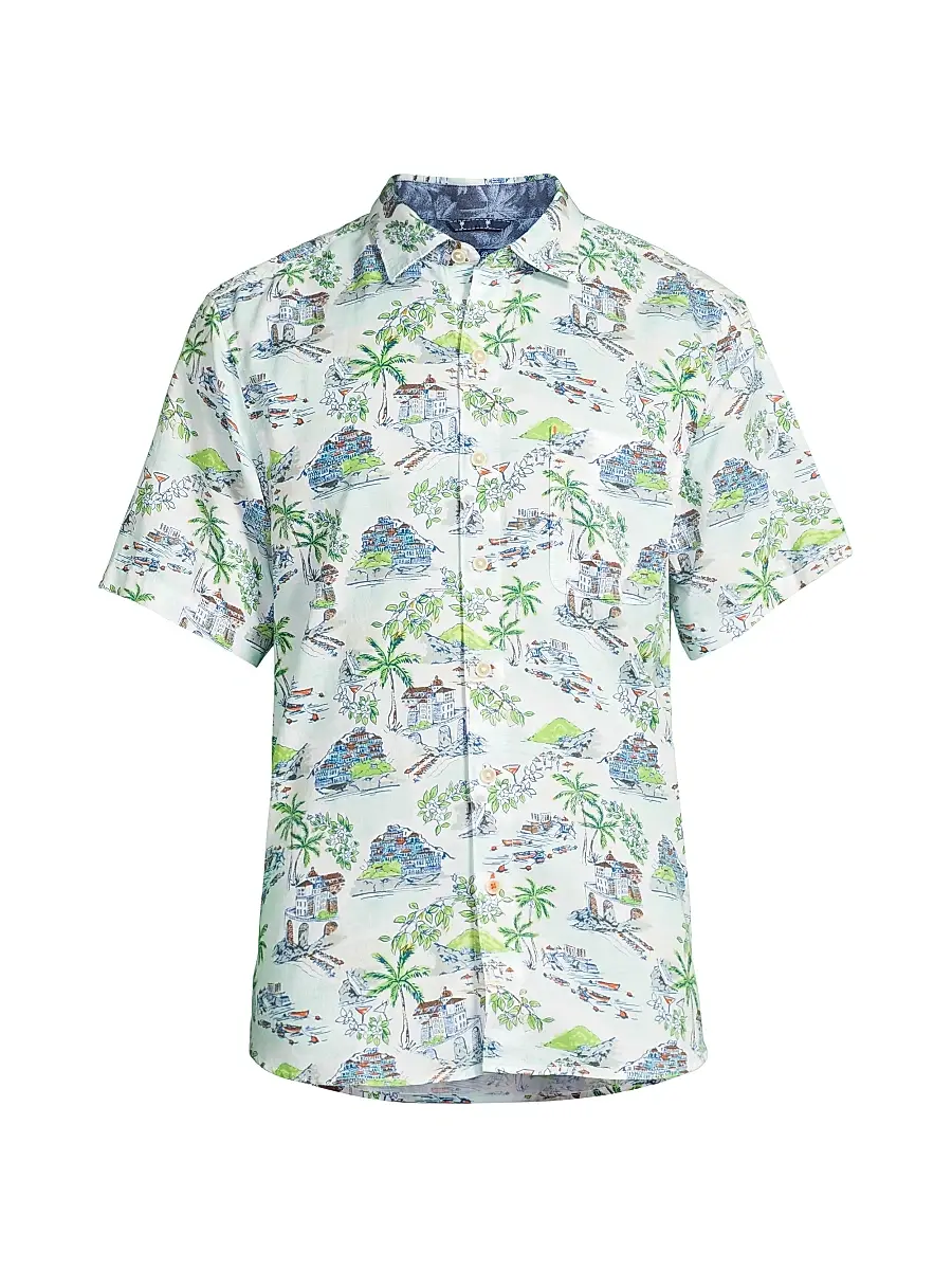 Tommy Bahama Men's Tortola Paradise Isle Shirt | Image 1 Tommy Bahama Men's Tortola Paradise Isle Shirt | Image 1