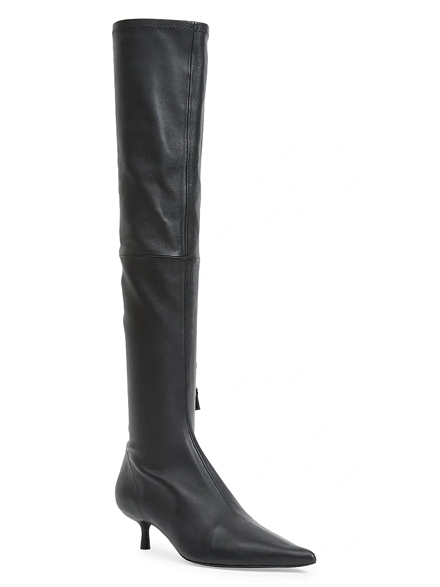 Simkhai Women's Joni 45MM Stretch-Leather Knee-High Boots | Thumbnail 2 Simkhai Women's Joni 45MM Stretch-Leather Knee-High Boots | Thumbnail 2