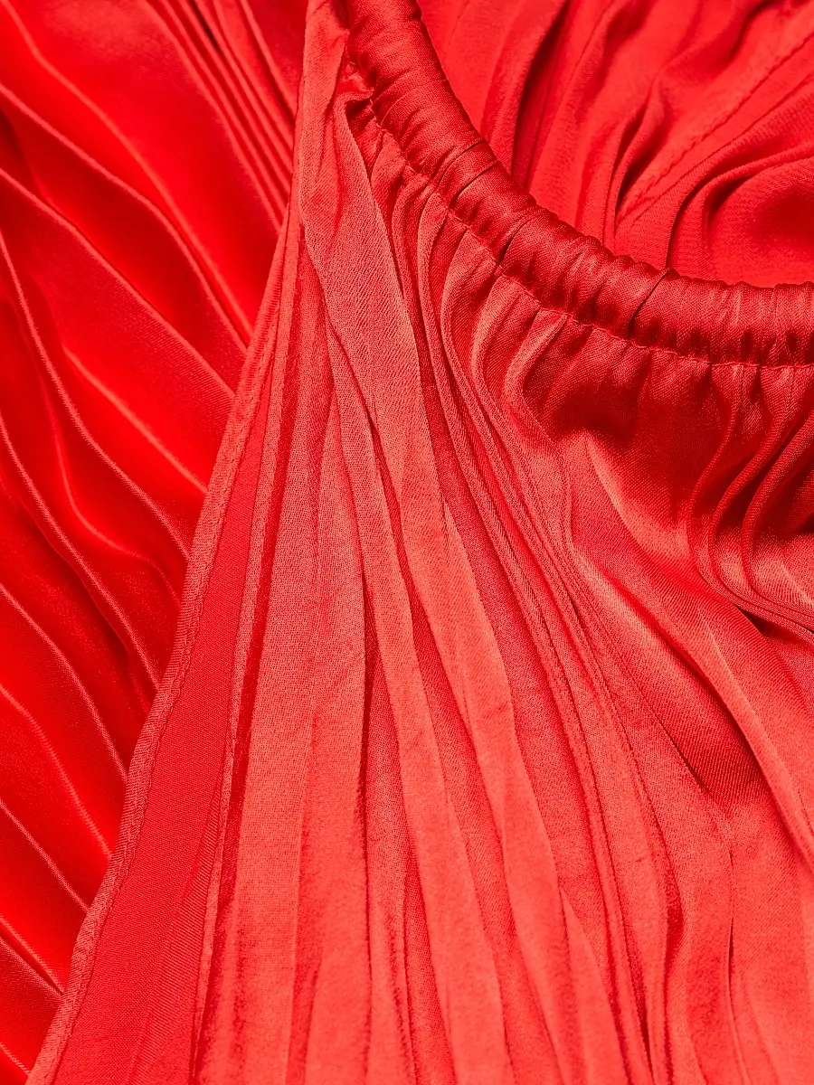 A.L.C. A. L.C. Women's Renzo II Asymmetric Pleated Midi-Dress | Thumbnail 7 A.L.C. A. L.C. Women's Renzo II Asymmetric Pleated Midi-Dress | Thumbnail 7