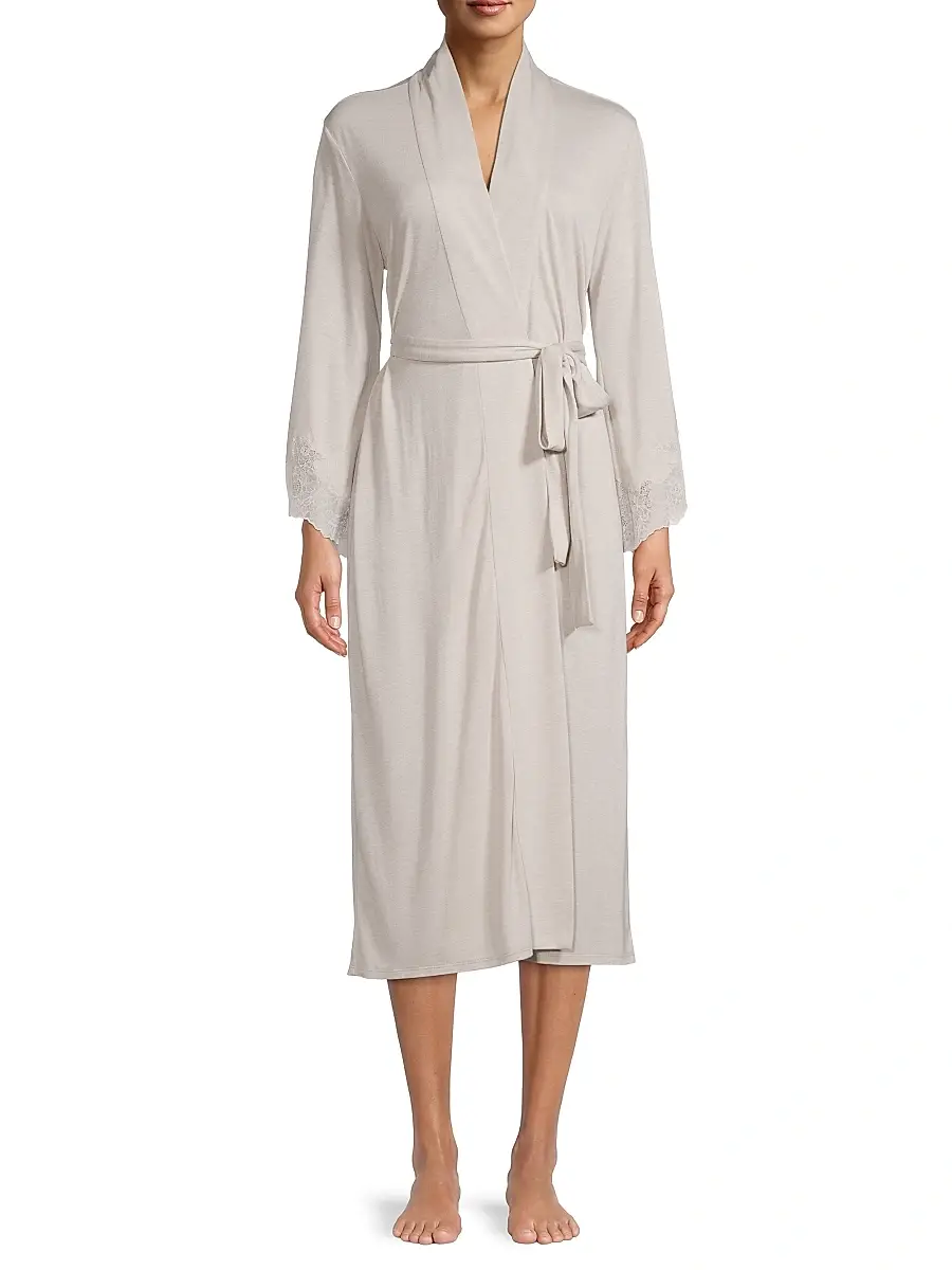 Natori Women's Luxe Shangri-La Robe | Thumbnail 3 Natori Women's Luxe Shangri-La Robe | Thumbnail 3