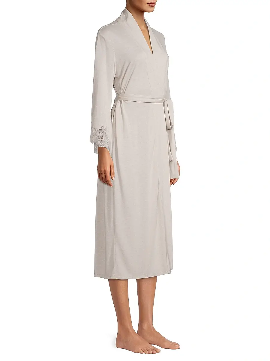 Natori Women's Luxe Shangri-La Robe | Thumbnail 4 Natori Women's Luxe Shangri-La Robe | Thumbnail 4