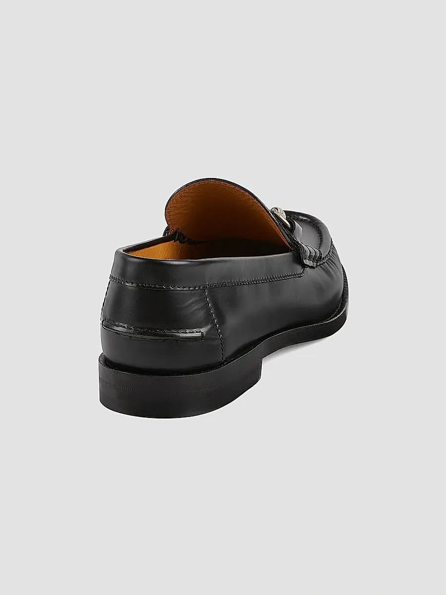 Gucci Men's Kaveh Leather Moccasins | Thumbnail 3 Gucci Men's Kaveh Leather Moccasins | Thumbnail 3