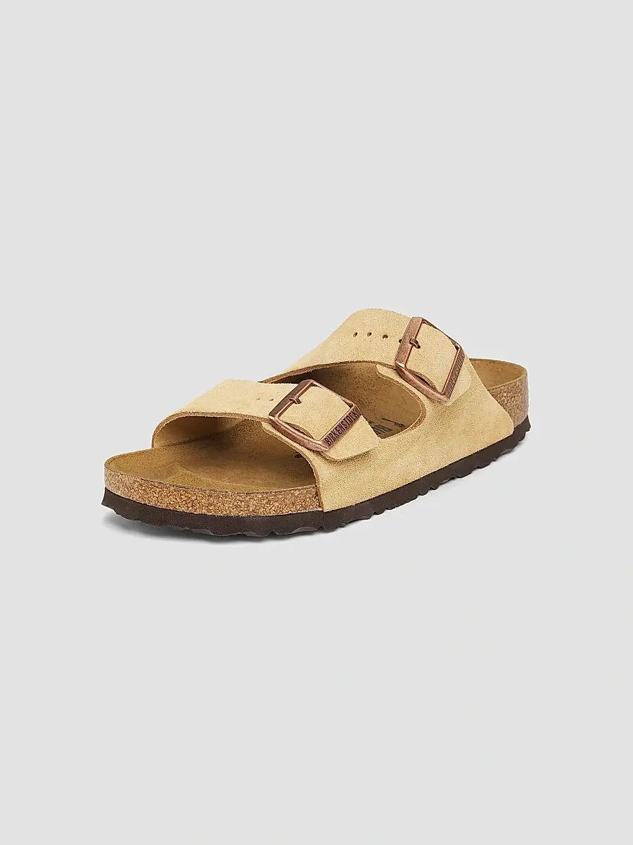Birkenstock Women's Arizona Suede Slides | Thumbnail 2