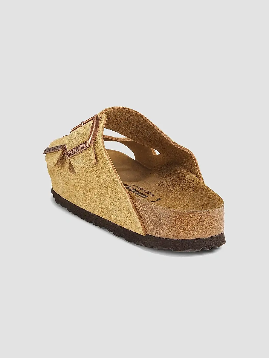 Birkenstock Women's Arizona Suede Slides | Thumbnail 3