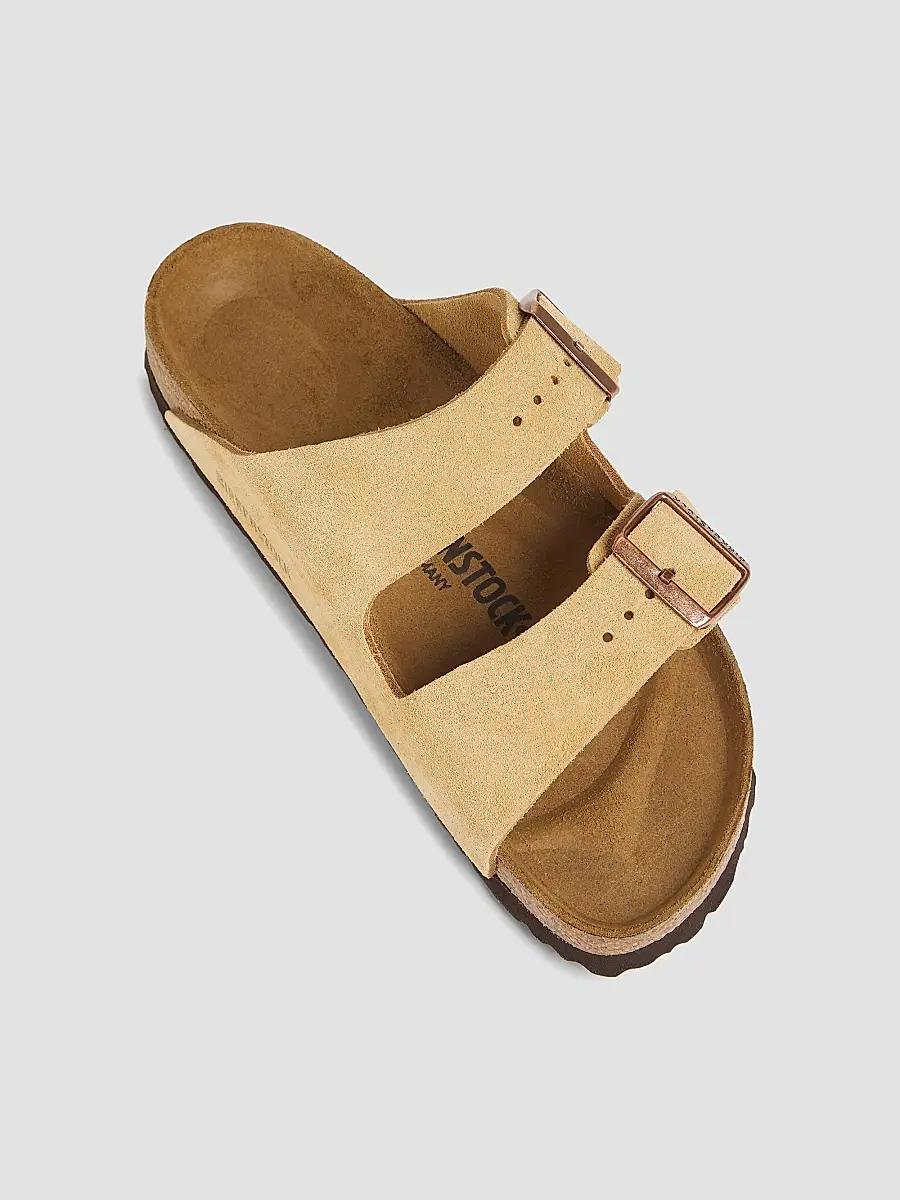 Birkenstock Women's Arizona Suede Slides | Thumbnail 4