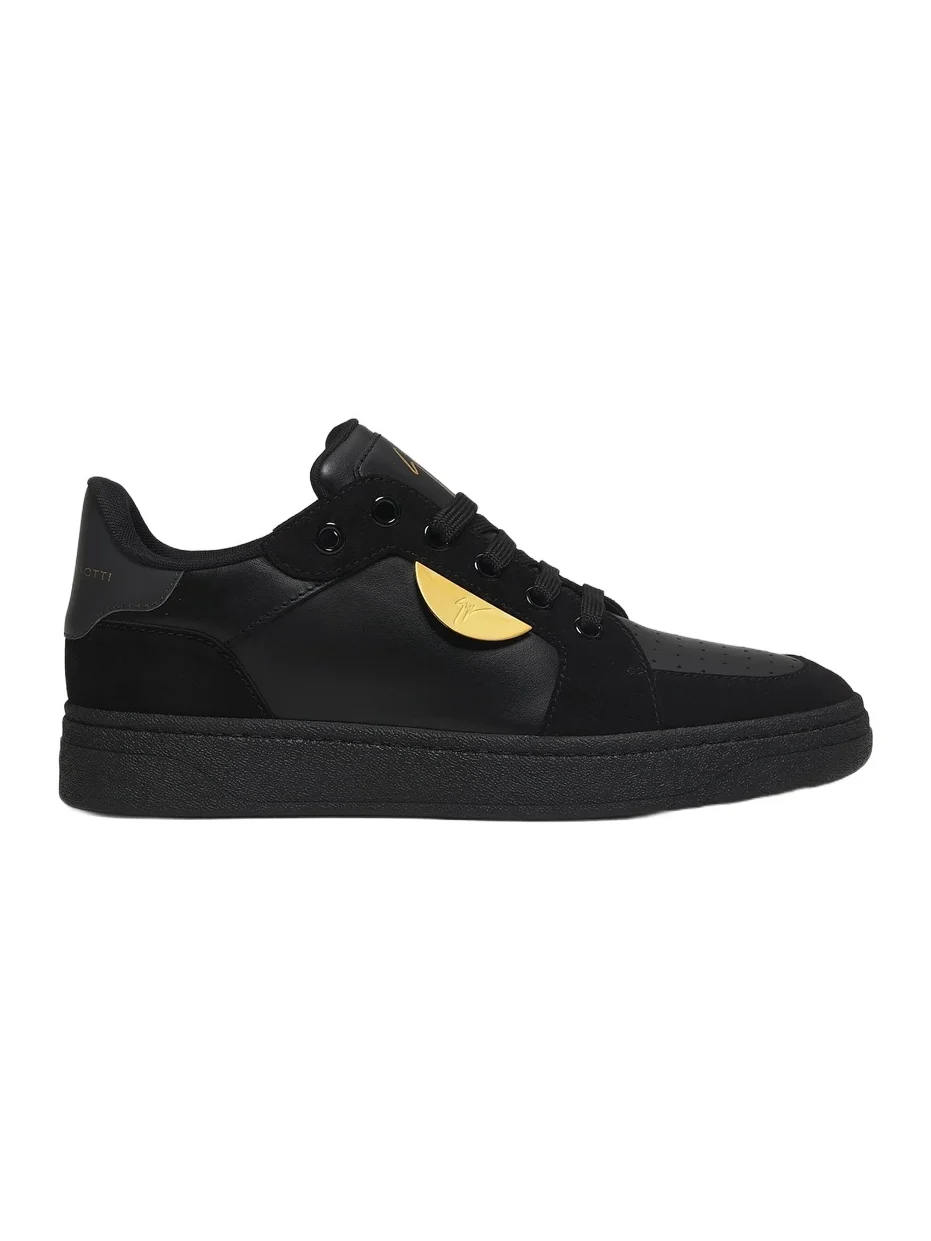 Men's Leather & Suede Low-Top Sneakers Men's Leather & Suede Low-Top Sneakers